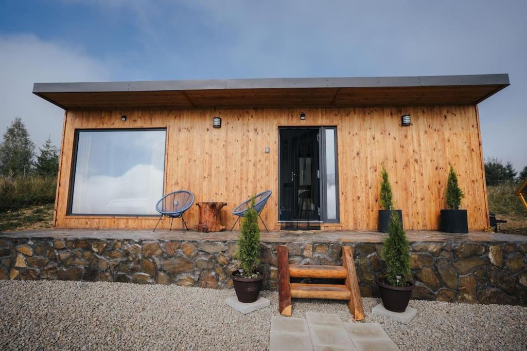 Вилла Cozy Cube - Tiny House Saru Dornei Экстерьер фото