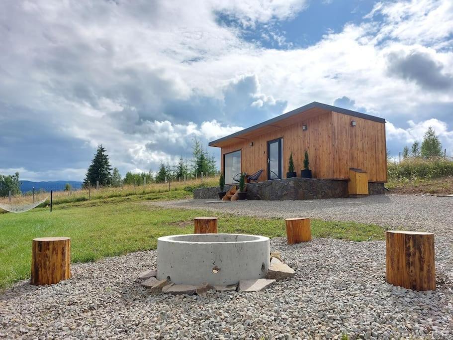 Вилла Cozy Cube - Tiny House Saru Dornei Экстерьер фото